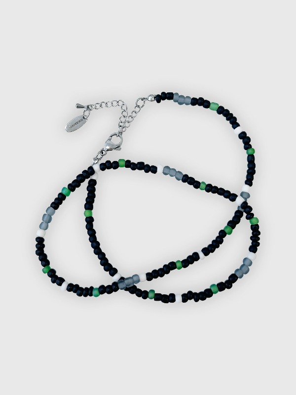(Ver.2) Beads necklace (handmade)